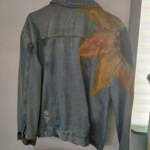 Distressed Jean Jacket